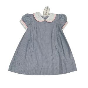 NWT Lullaby Set Size 5 Perfectly Pleated Blue Dress